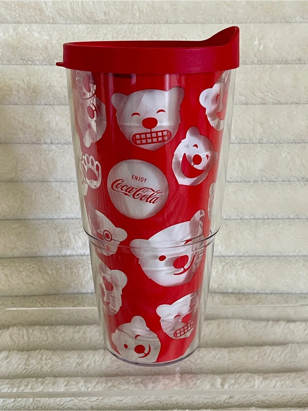 24oz. Coca-Cola Red Polar Bear Tervis Tumbler